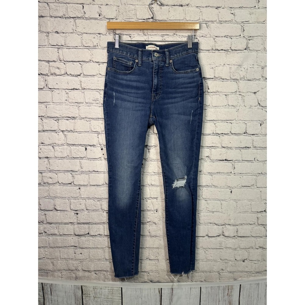 Lucky Brand‎ Bridgette High Rise Skinny Jeans Size 28x27R